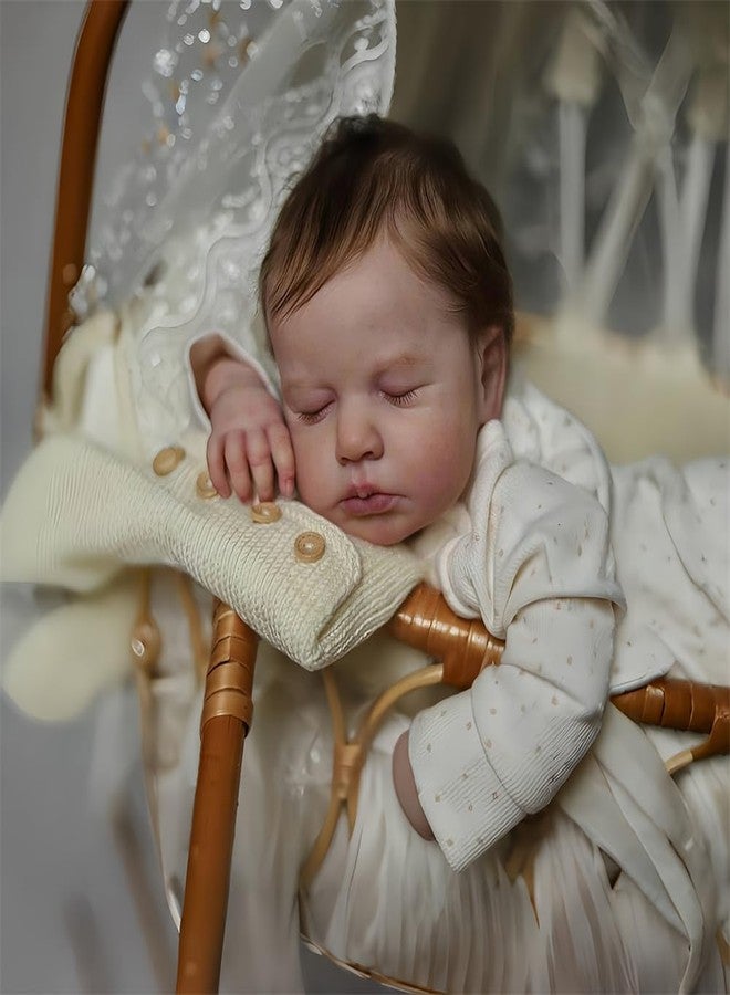 MAIHAO Lifelike Reborn Baby Dolls Girl Realistic Babies Handmade Soft Body Real Life Baby Dolls Toddler Dolls Children Birthday Gift Set 19 inch Kids Toys for Age 3+ - Image 5